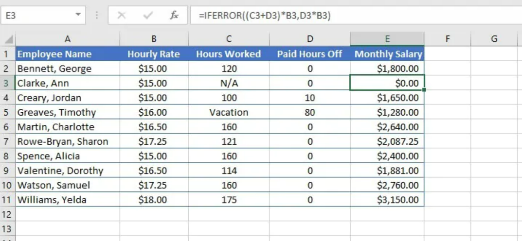 Apa Itu Fungsi IFERROR Di Microsoft Excel? Dan Cara Pakai